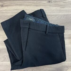 Theory Treeca 2 cropped wool-blend slim-leg pants